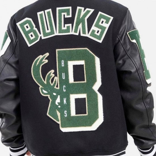 Pro Standard Milwaukee Bucks Varsity Jacket