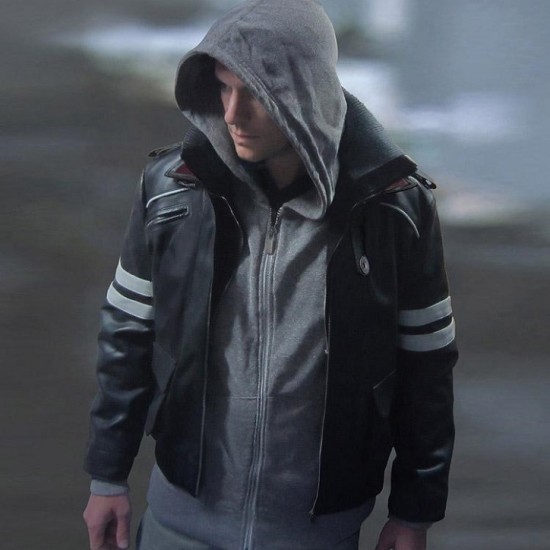 Prototype Alex Mercer Dragon Hoodie Costume Hoodie Leather Jacket