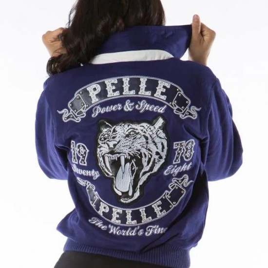 Purple Pelle Pelle Women World Finest Jacket