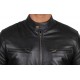 Real Lambskin Motorcycle Style Men's Leather Jacket