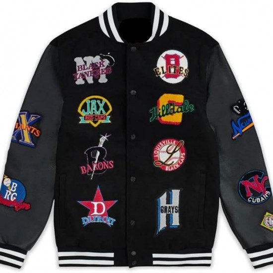 Reason X Negro League Baseball All Teams Varsity Jacket