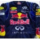 Red Bull Embroidered Blue Nascar Vintage Jacket