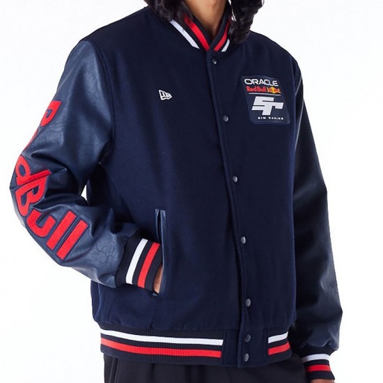 Red Bull Sim Racing Navy Varsity Jacket