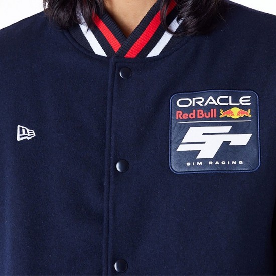 Red Bull Sim Racing Navy Varsity Jacket