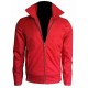 James Dean Rebel Without a Cause Jim Stark Men's Red Cordura Jacket