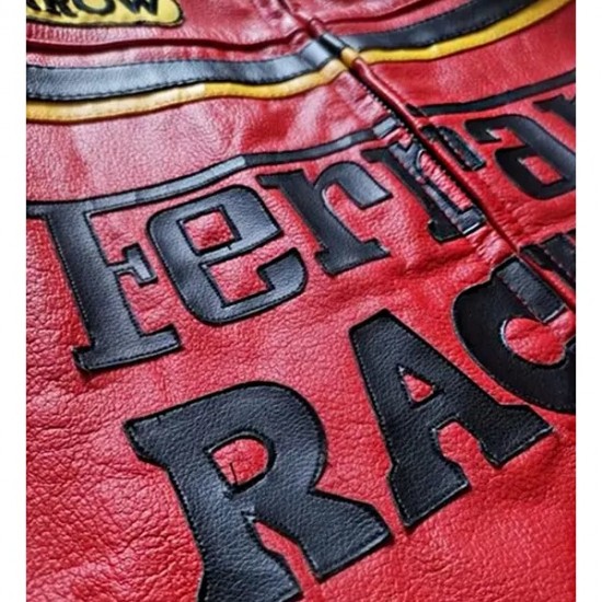 Red Ferrari Racing Jacket