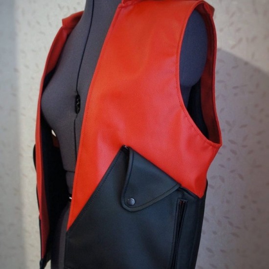 Red Hood Cosplay Vest