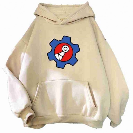 Reki Kyan SK8 the Infinity Beige Hoodie