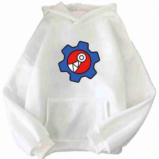 Reki Kyan SK8 the Infinity White Hoodie