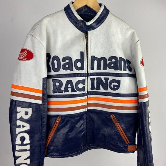 Roadmans 90s Leather Motorbike Jacket