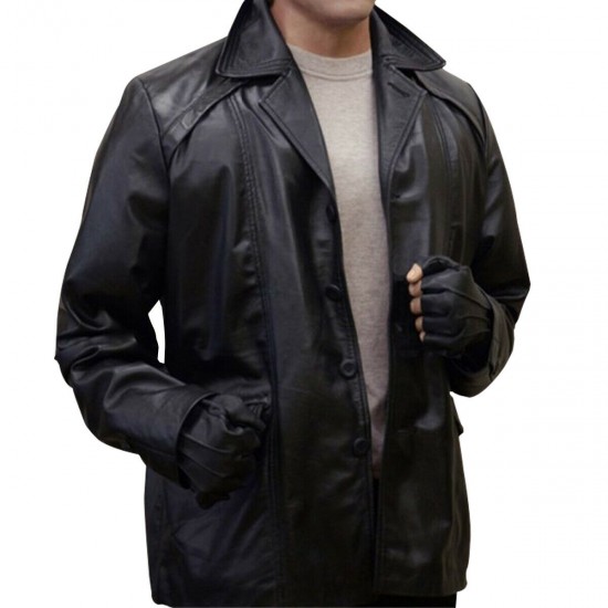 Rocky Balboa Sylvester Stallone Leather Coat Jacket