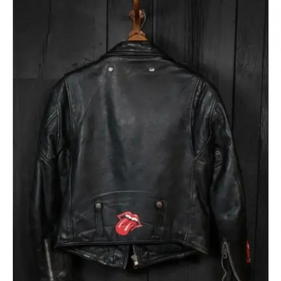 Rolling Stones Fraser Wilson Leather Jacket