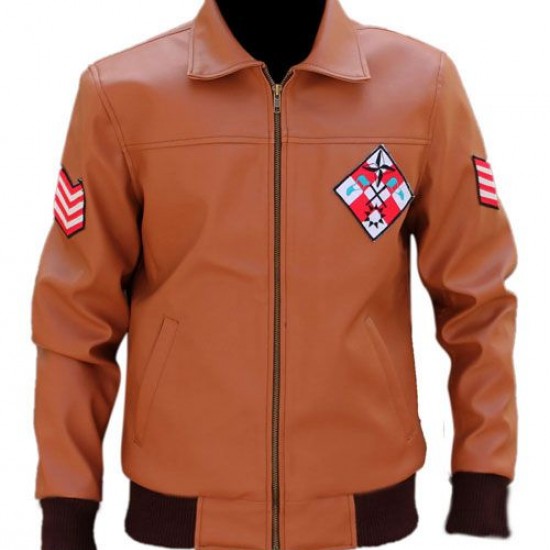 Ryo Hazuki Shenmue III Bomber Brown Leather Jacket