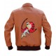 Ryo Hazuki Shenmue III Bomber Brown Leather Jacket