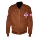 Ryo Hazuki Shenmue III Bomber Brown Leather Jacket