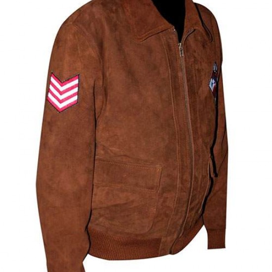 Ryo Hazuki Shenmue III Bomber Brown Leather Jacket