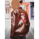 Shenmue Ryo Hazuki Logo Leather Jacket