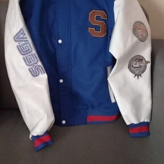 Sonic The Hedgehog Varsity Letterman Jacket