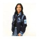 Spelman A&M University Navy Blue Varsity Jacket