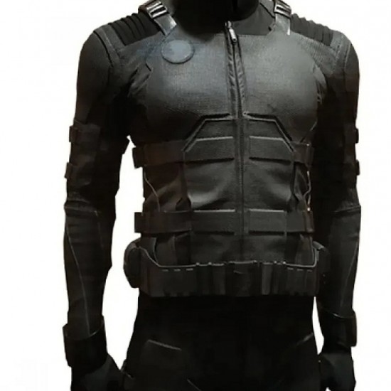 Spider-man Far From Home Spiderman Black Leather Jacket