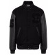 Stadium MMXV Letterman Black Jacket