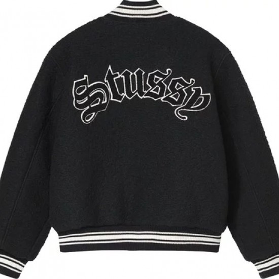 Stussy Casentino Wool Varsity Jacket