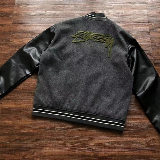 Stussy Grey Pyramid Jacket