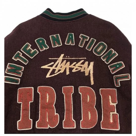 Stussy International Tribe Varsity Jacket