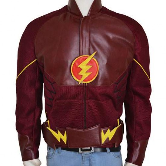 Stylish Grant Gustin The Flash Jacket