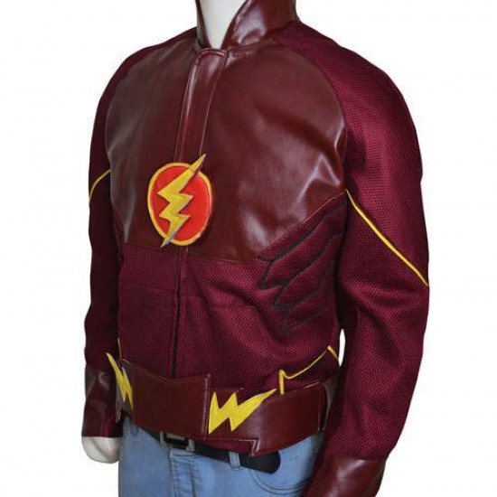 Stylish Grant Gustin The Flash Jacket