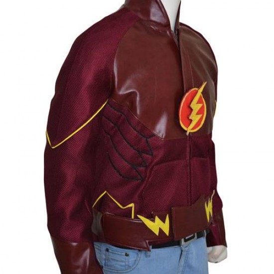 Stylish Grant Gustin The Flash Jacket