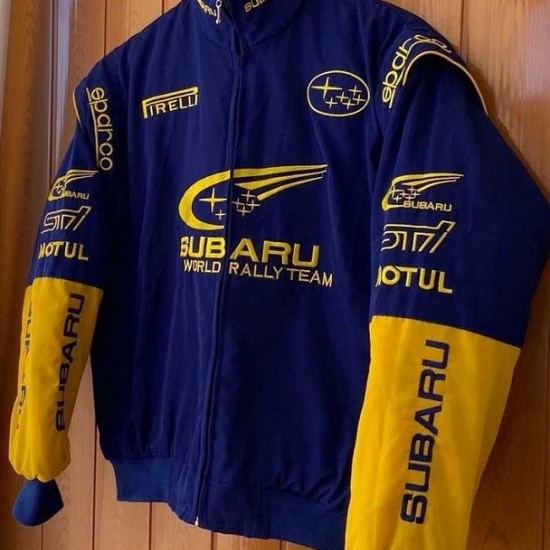 Subaru F1 Ferrari Purple Vintage Jacket