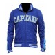 Suicide Squad Captain Boomerang Jai Courtney Blue Varsity Satin Jacket