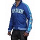 Suicide Squad Captain Boomerang Jai Courtney Blue Varsity Satin Jacket