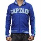 Suicide Squad Captain Boomerang Jai Courtney Blue Varsity Satin Jacket