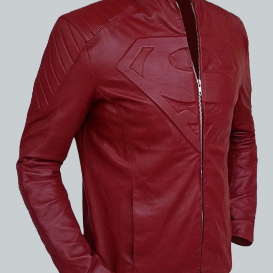 Superman Smallville Maroon Jacket