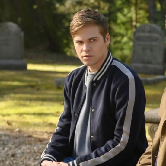 Supernatural Season 15 Alexander Calvert Bomber Jacket