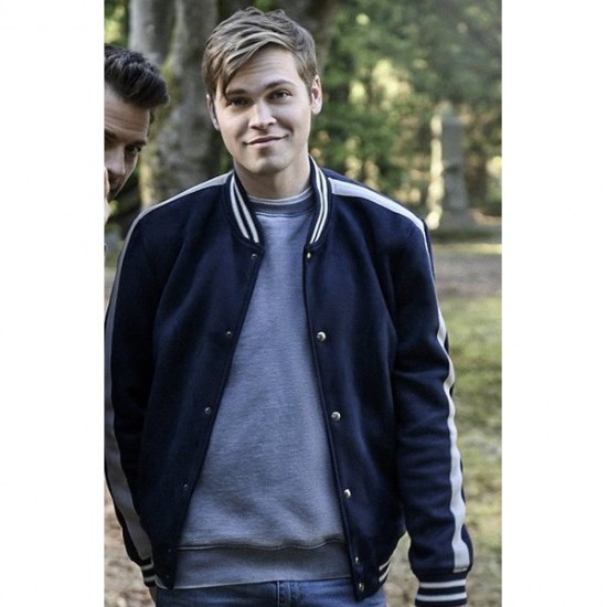 Supernatural Season 15 Alexander Calvert Bomber Jacket