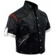 Supper Game Boy Black Costume Faux Leather Jacket     