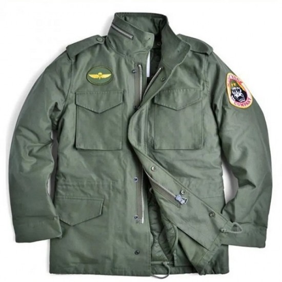 Taxi Driver Robert De Niro Green Military Jacket