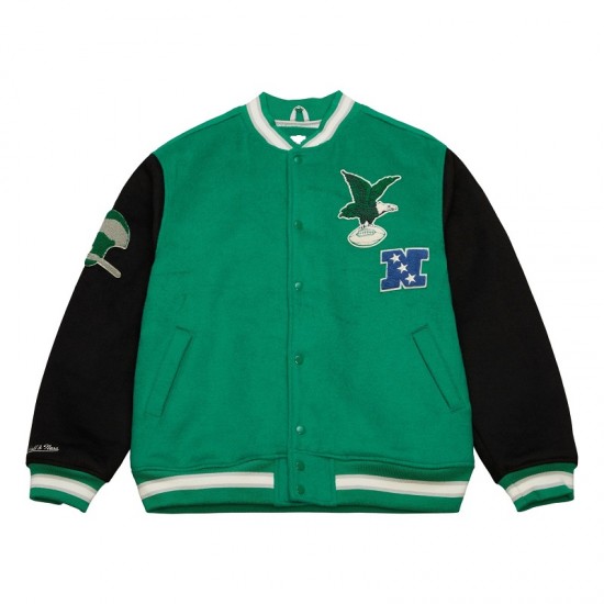 Team Legacy Varsity Jacket Philadelphia Eagles