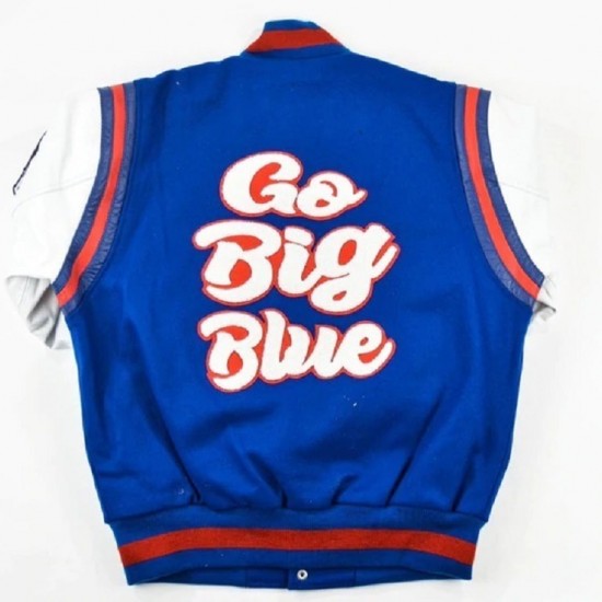 Tennessee State University Motto 2.0 Blue Letterman Jacket