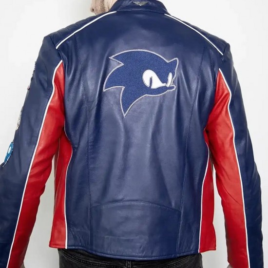 The Hedgehog Bomber Leather Sonic Jacket