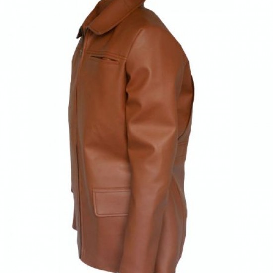 The Hunger Games Movie Katniss Everdeen Brown Jacket         