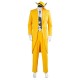 The Mask Cosplay Costume Yellow Suit and Halloween Outfit