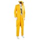 The Mask Cosplay Costume Yellow Suit and Halloween Outfit