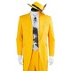 The Mask Cosplay Costume Yellow Suit and Halloween Outfit