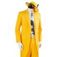 The Mask Cosplay Costume Yellow Suit and Halloween Outfit