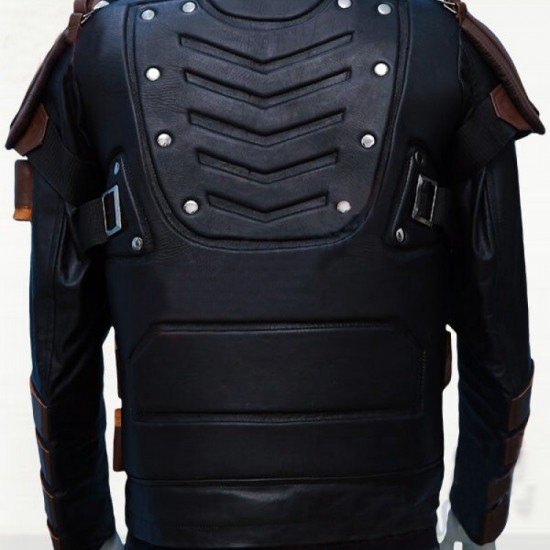 The Suicide Squad 2 Savant Pete Davidson 2021 Leather Jacket Costume Cosplay Coat Halloween Jacket