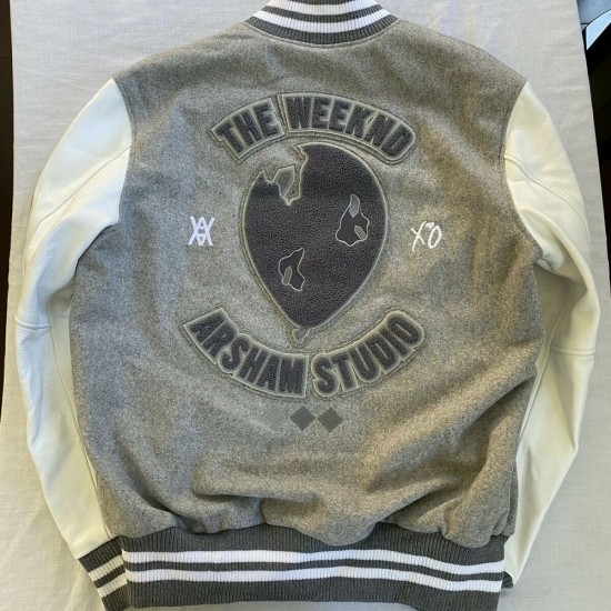 The Weeknd Roots XO Tour HOB House of Balloons Varsity Jacket